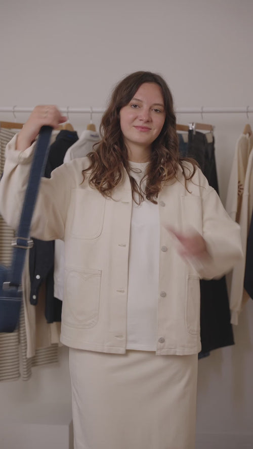 Le porte-monnaie Coeur en denim - émoi émoi   - 4 