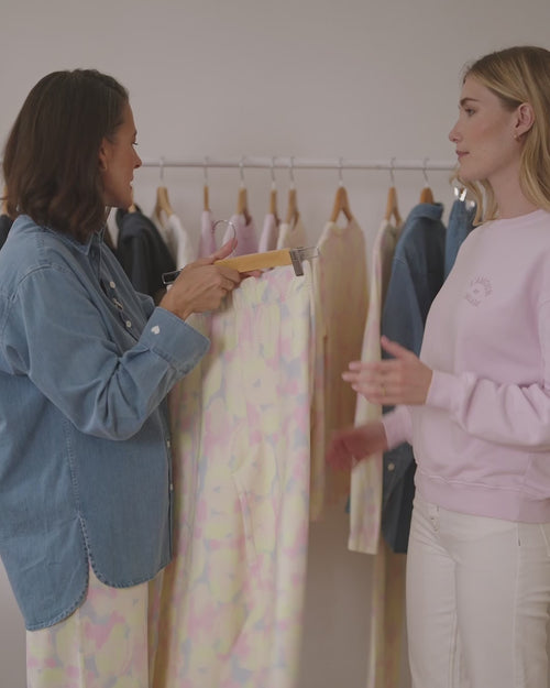 Le pantalon Pauline en coton bio - Dream flowers - émoi émoi   - 5 