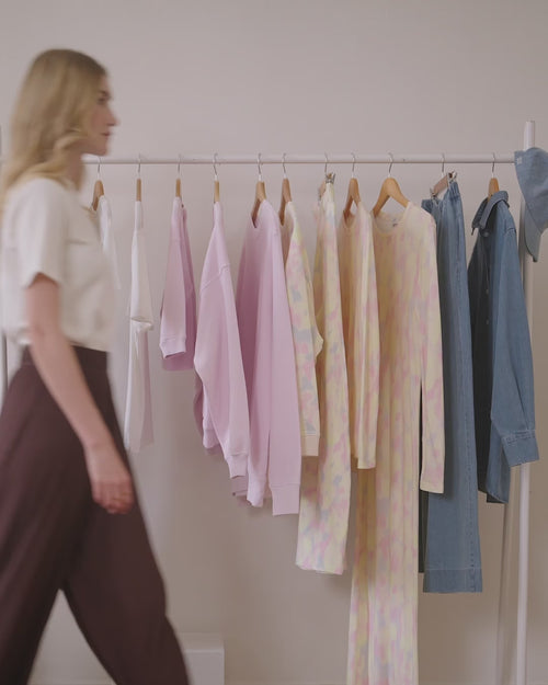 Le pantalon plissé Paulina - chocolat - émoi émoi   - 4 