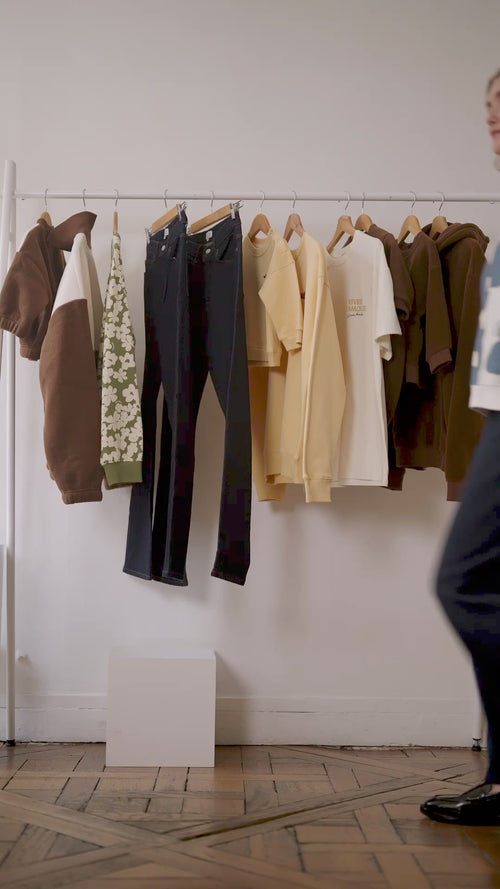 Le sweat Scarlett en polaire recyclée - fleurs du lac - émoi émoi   - 4 