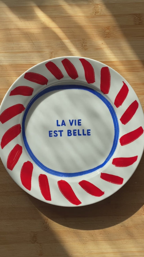 Le lot de 3 assiettes Fruit market - 26 cm - émoi émoi   - 5 