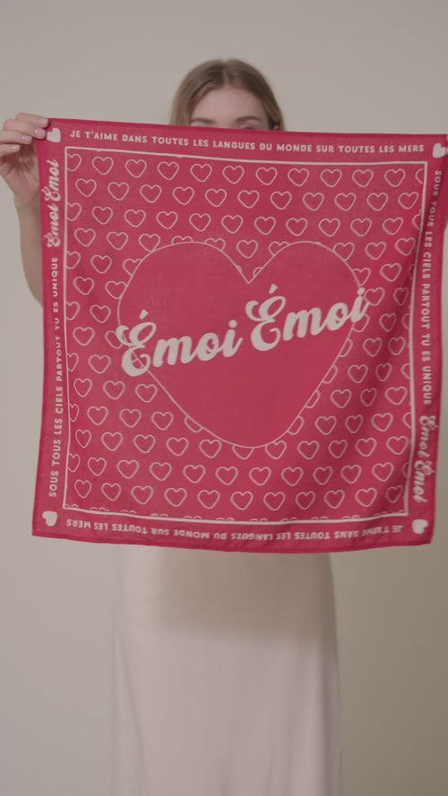 Le bandana émoi émoi - rouge - émoi émoi   - 8 