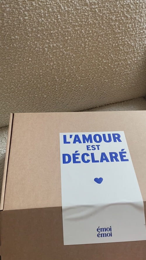 Le t-shirt Cœur chamallow femme en coton bio - crème - émoi émoi   - 4 