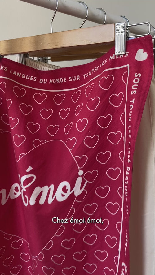 Le sweat Papa cool en coton bio - garment dye stone washed - émoi émoi   - 4 