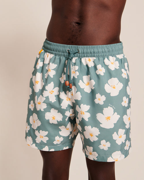 Le maillot Anémones homme - Gili's x émoi émoi - olive - émoi émoi   - 4 