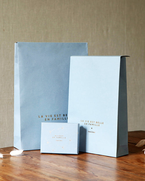 La petite pochette cadeau en papier - 22 x 33 cm - émoi émoi   - 4 